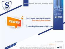 Tablet Screenshot of esaguvenlik.com